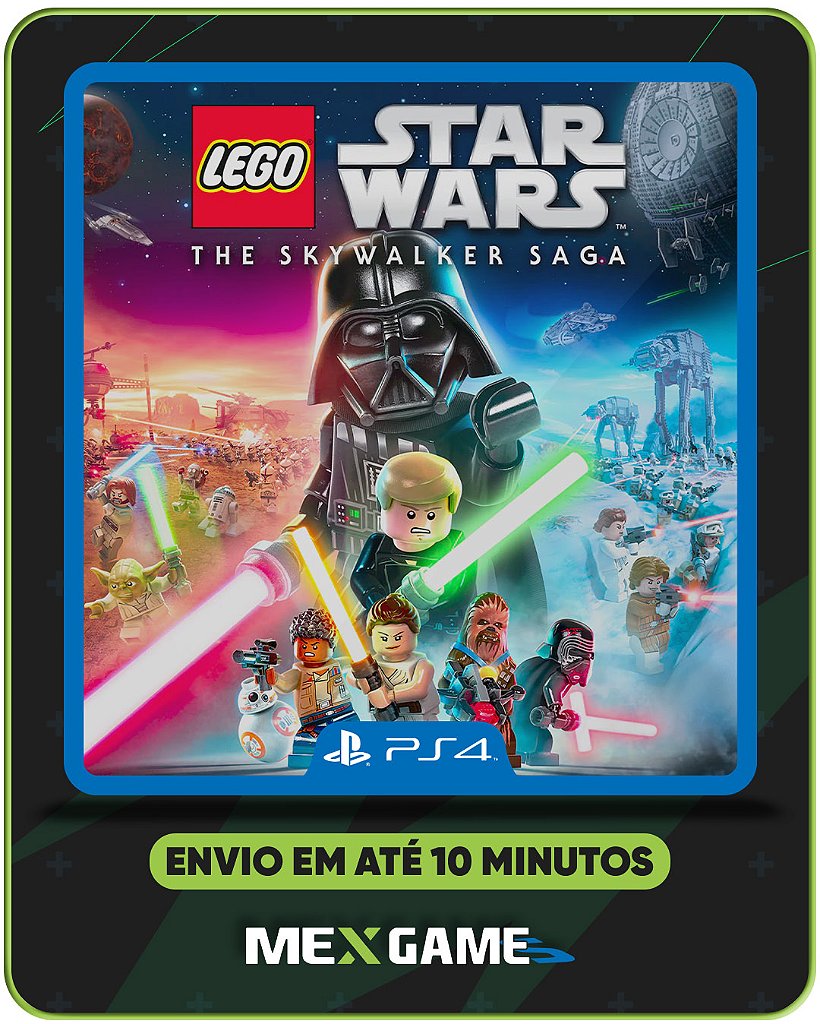 LEGO STAR WARS: A SAGA SKYWALKER - PS4 - MIDIA DIGITAL