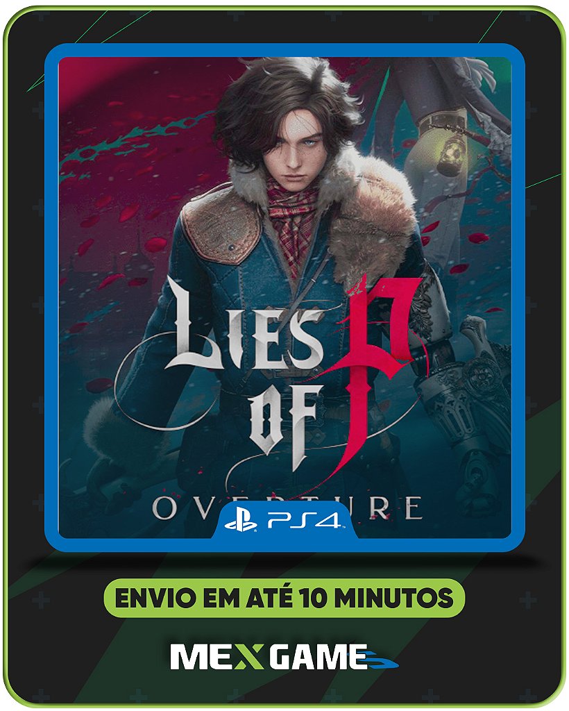 LIES OF P :OVERTURE (DLC EXPANSÃO)- PS4 - MÍDIA DIGITAL