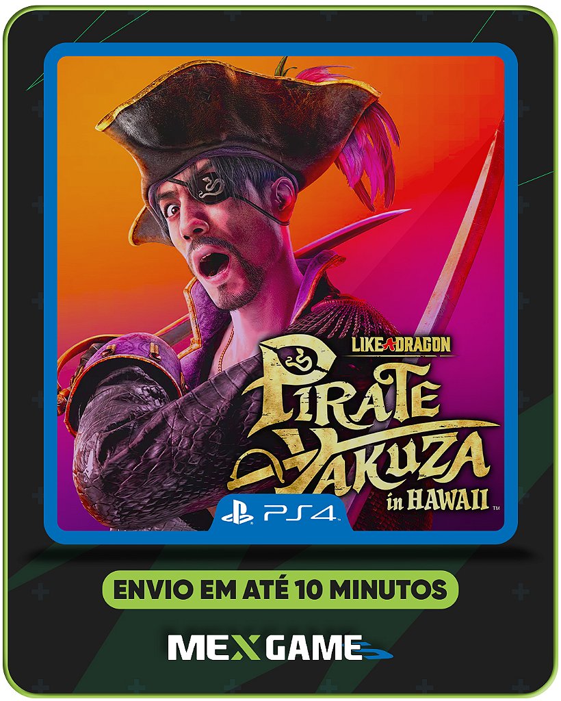 LIKE A DRAGON PIRATE YAKUZA IN HAWAI - PS4 - MÍDIA DIGITAL