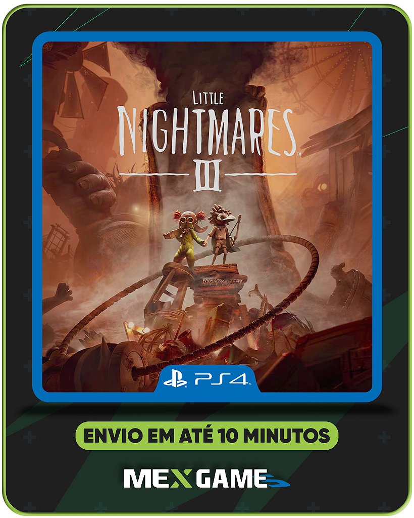 LITTLE NIGHTMARES III - PS4 - MÍDIA DIGITAL