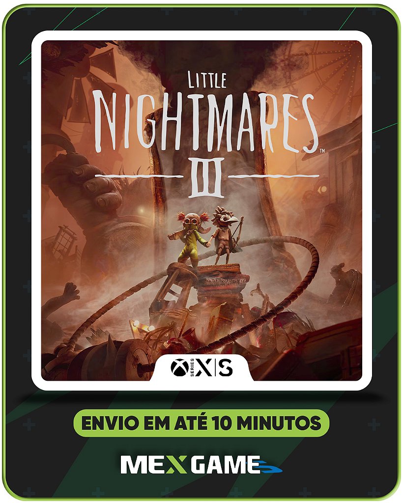 LITTLE NIGHTMARES III - XBOX SERIES X|S - MÍDIA DIGITAL