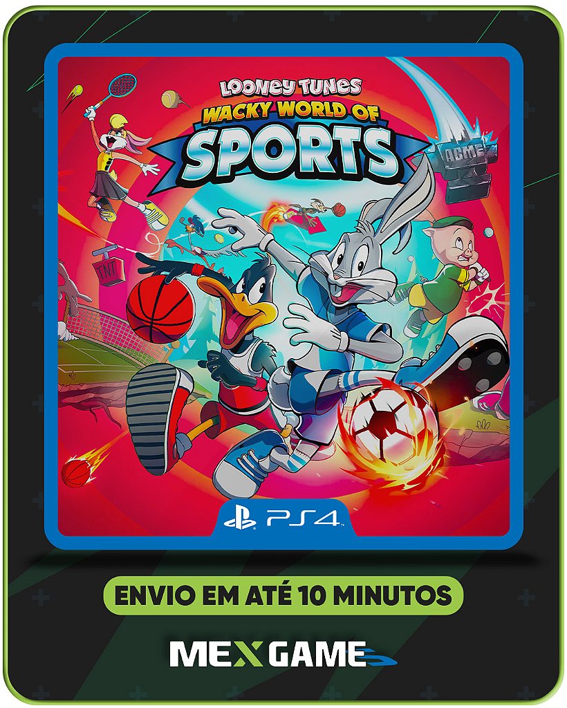 LOONEY TUNES: WACKY WORLD OF SPORTS - PS4 - MIDIA DIGITAL