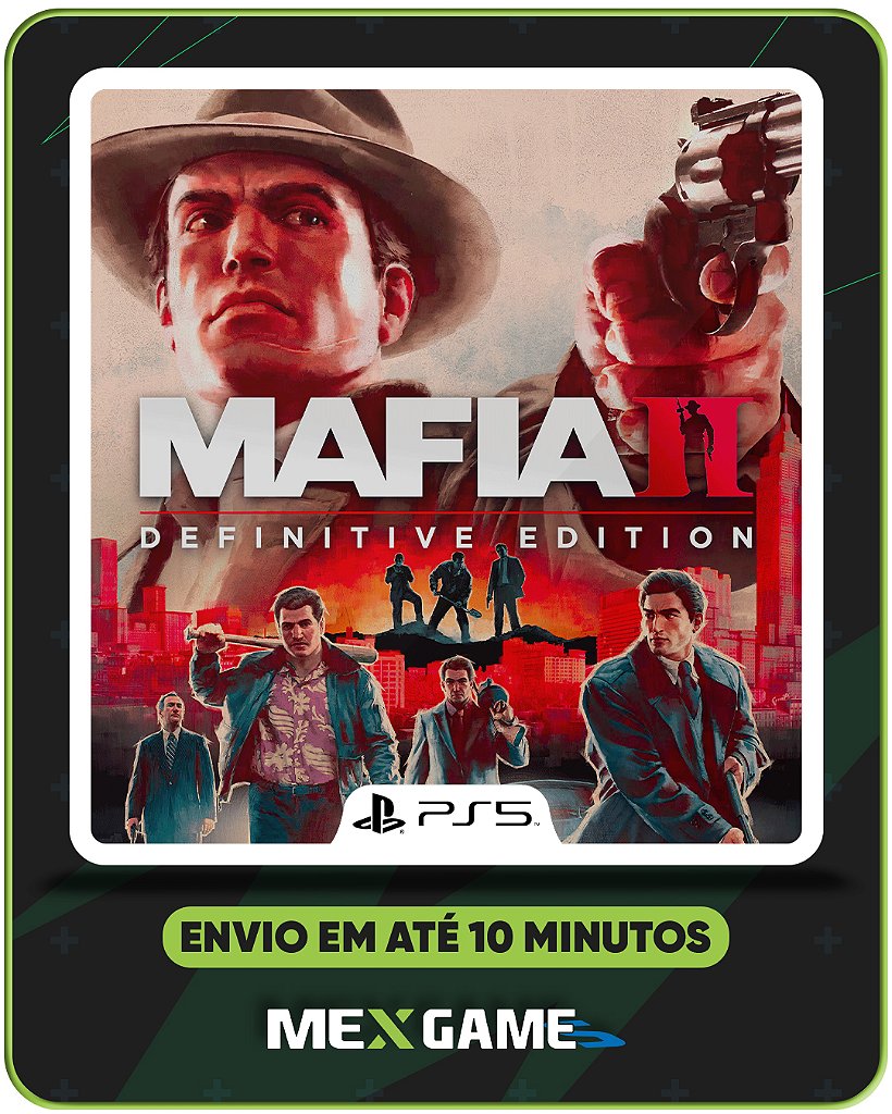 MAFIA 2 DEFINITIVE EDITION- PS5 - MIDIA DIGITAL