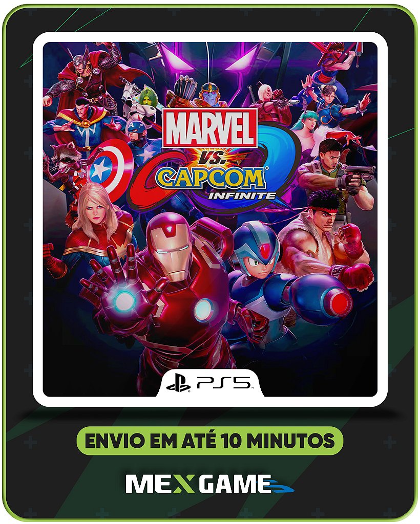 MARVEL VS CAPCOM INFINITE - PS5 - MÍDIA DIGITAL