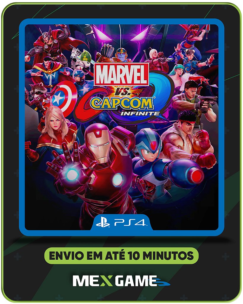 MARVEL VS CAPCOM INFINITE - PS4 - MÍDIA DIGITAL