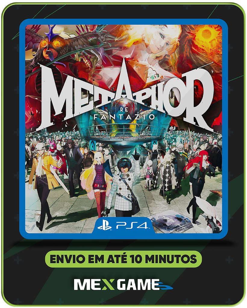 METAPHOR REFANTAZIO - PS4 - MÍDIA DIGITAL