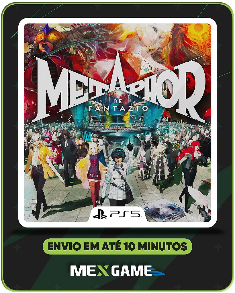 METAPHOR REFANTAZIO - PS5 - MÍDIA DIGITAL