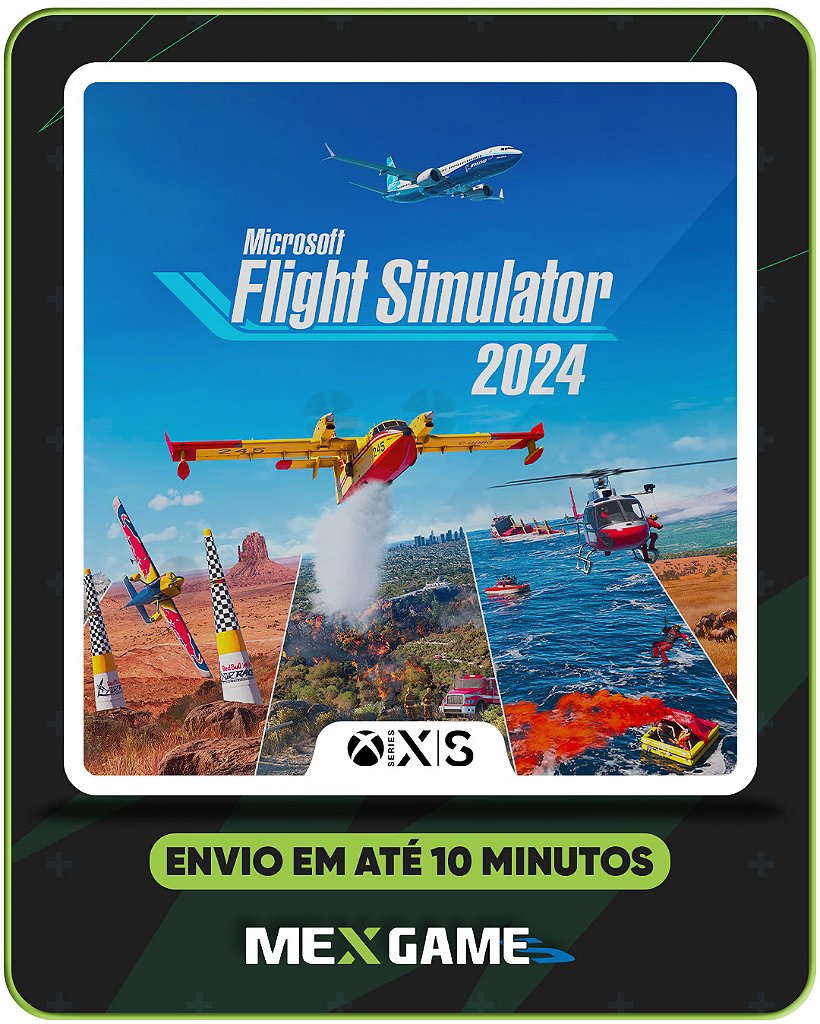 MICROSOFT FLIGHT SIMULATOR 2024 - XBOX SERIES X|S - MÍDIA DIGITAL
