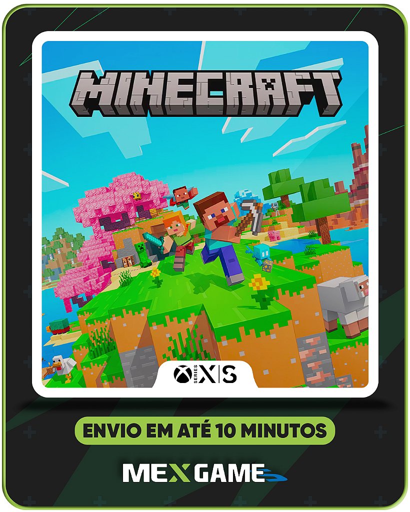MINECRAFT- XBOX SERIES X|S- MÍDIA DIGITAL