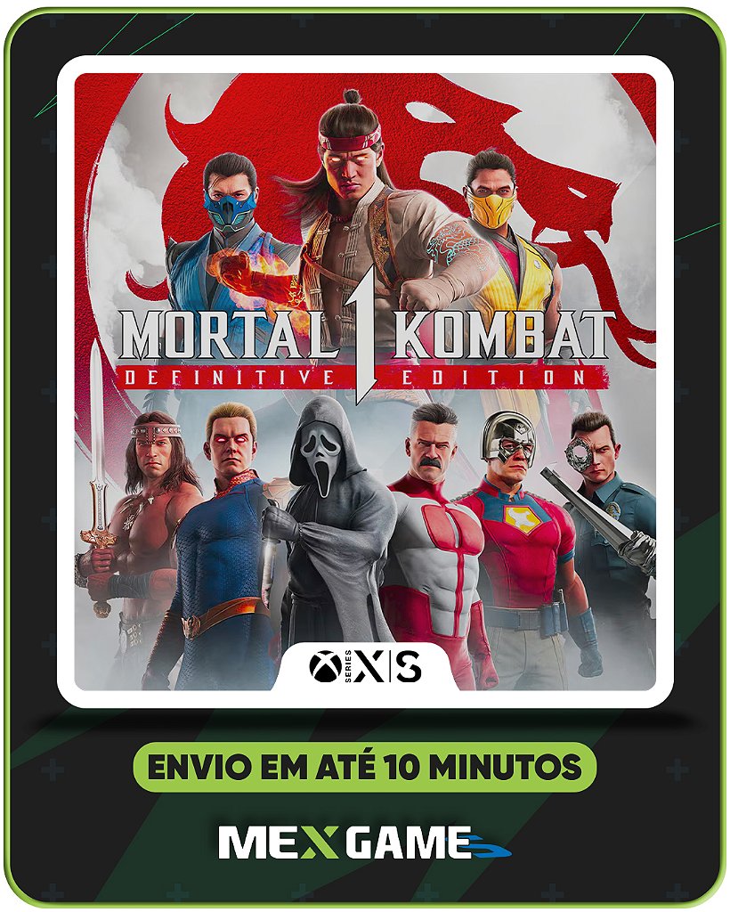 MORTAL KOMBAT 1 DEFINITIVE EDITION - XBOX SERIES X|S- MÍDIA DIGITAL
