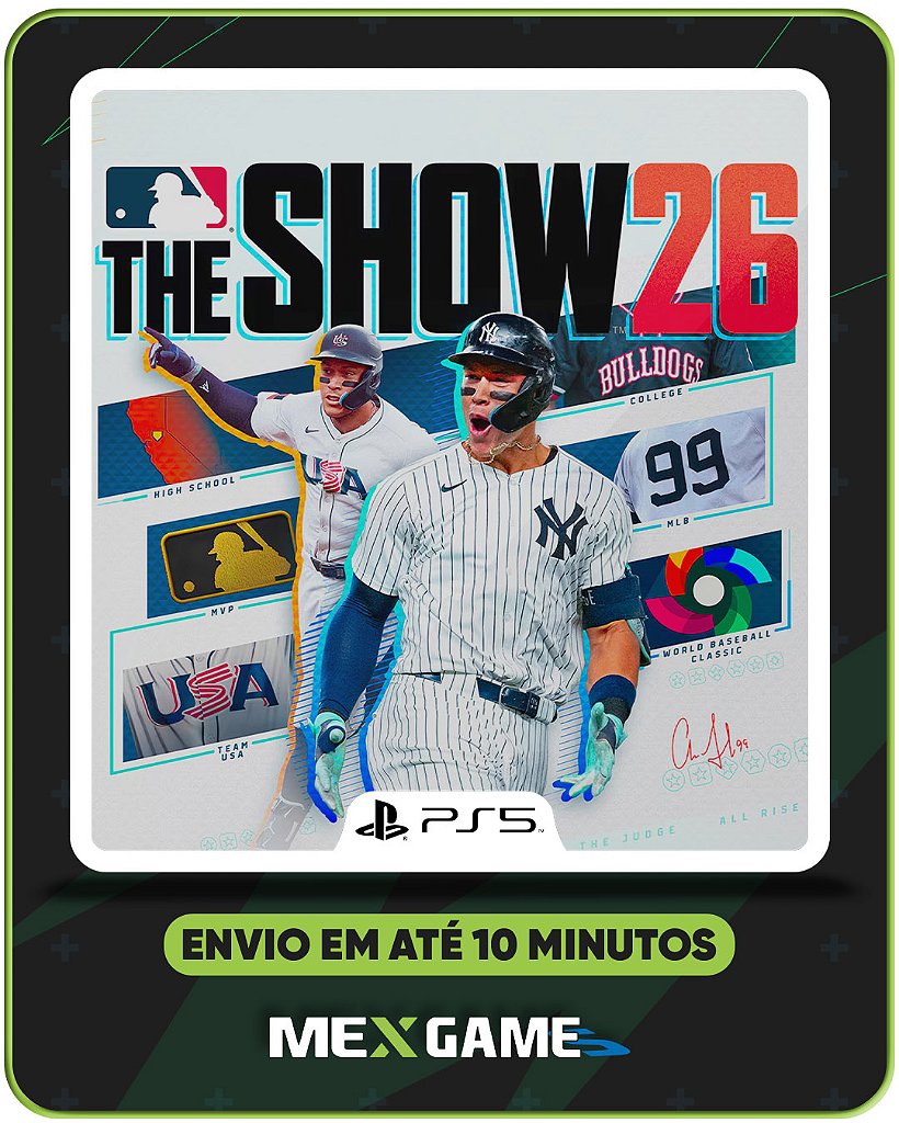 MLB THE SHOW 26 - PS5 - MIDIA DIGITAL