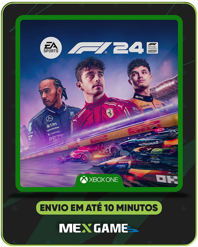 F1 24 - XBOX ONE- MÍDIA DIGITAL