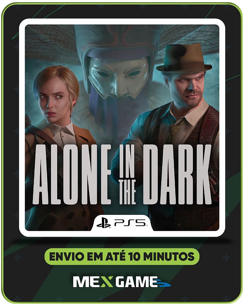 ALONE IN THE DARK - PS5 - MÍDIA DIGITAL