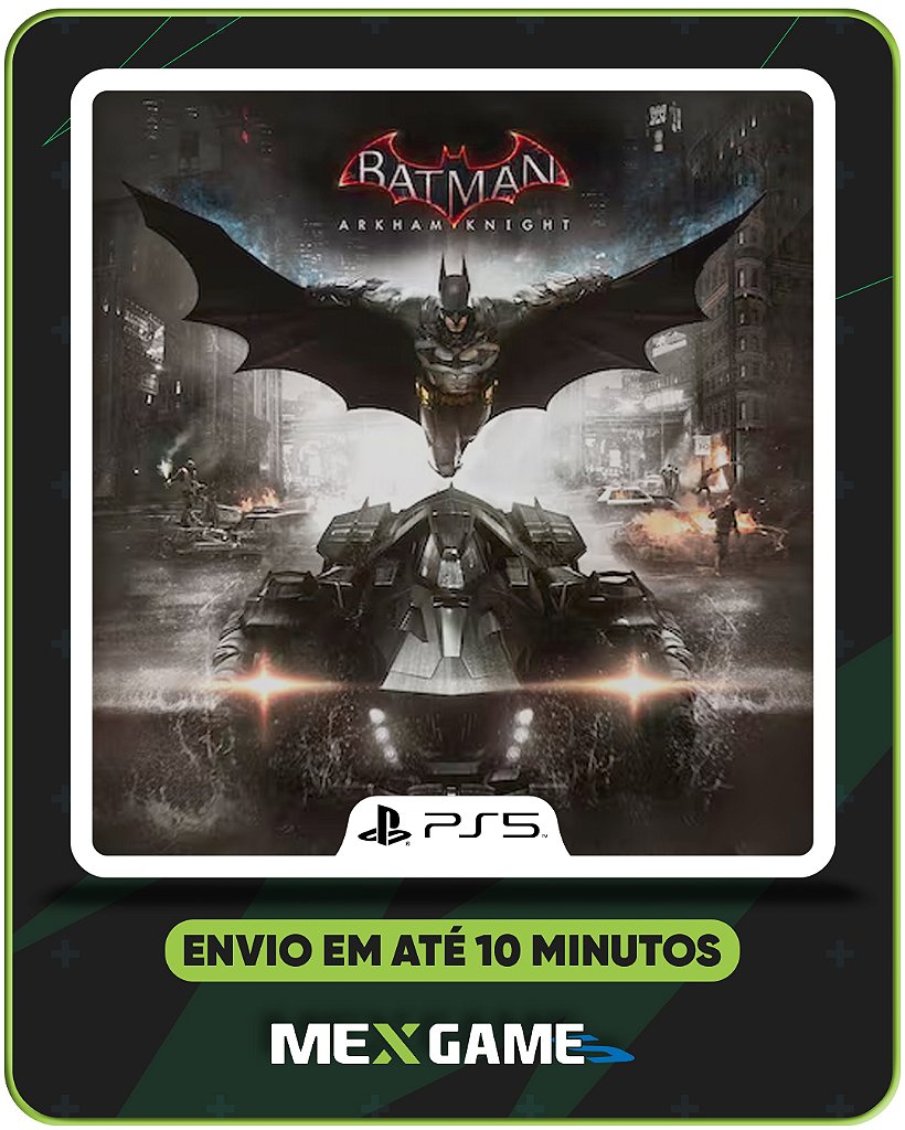 BATMAN ARKHAM KNIGTH - PS5 - MÍDIA DIGITAL