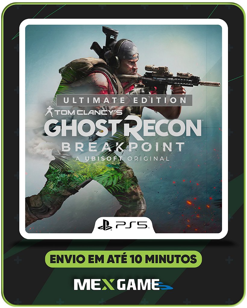 GHOST RECON BREAKPOINT ULTIMATE EDITION - PS5 - MÍDIA DIGITAL