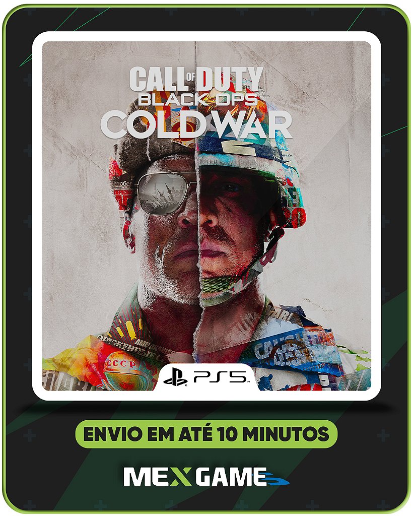 CALL OF DUTY COLD WAR - PS5 - MÍDIA DIGITAL