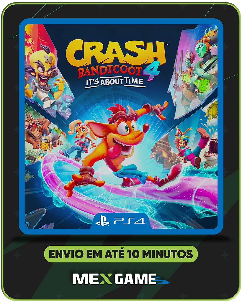 CRASH BANDICOOT 4 - PS4 - MÍDIA DIGITAL