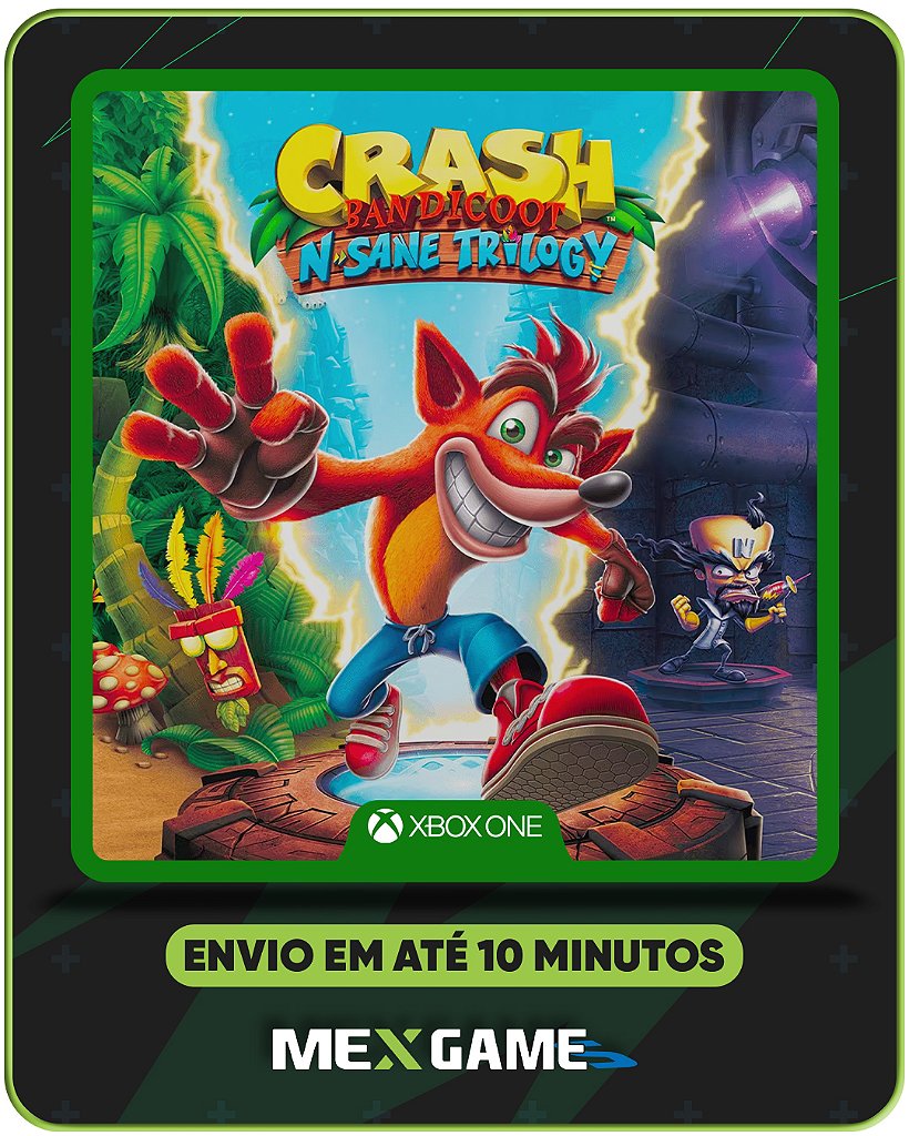 CRASH TRILOGY - XBOX ONE - MÍDIA DIGITAL