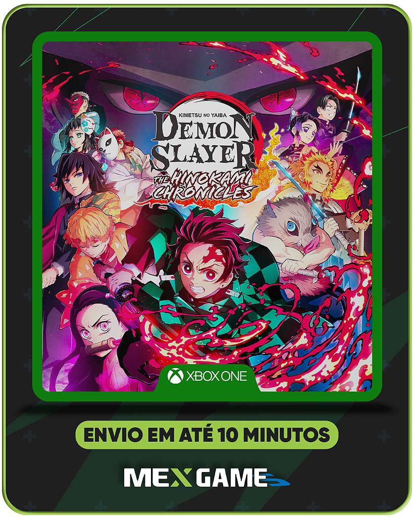 DEMON SLAYER - KIMETSU NO YAIBA - THE HINOKAMI CHRONICLES STANDARD EDITION - XBOX ONE - MÍDIA DIGITAL