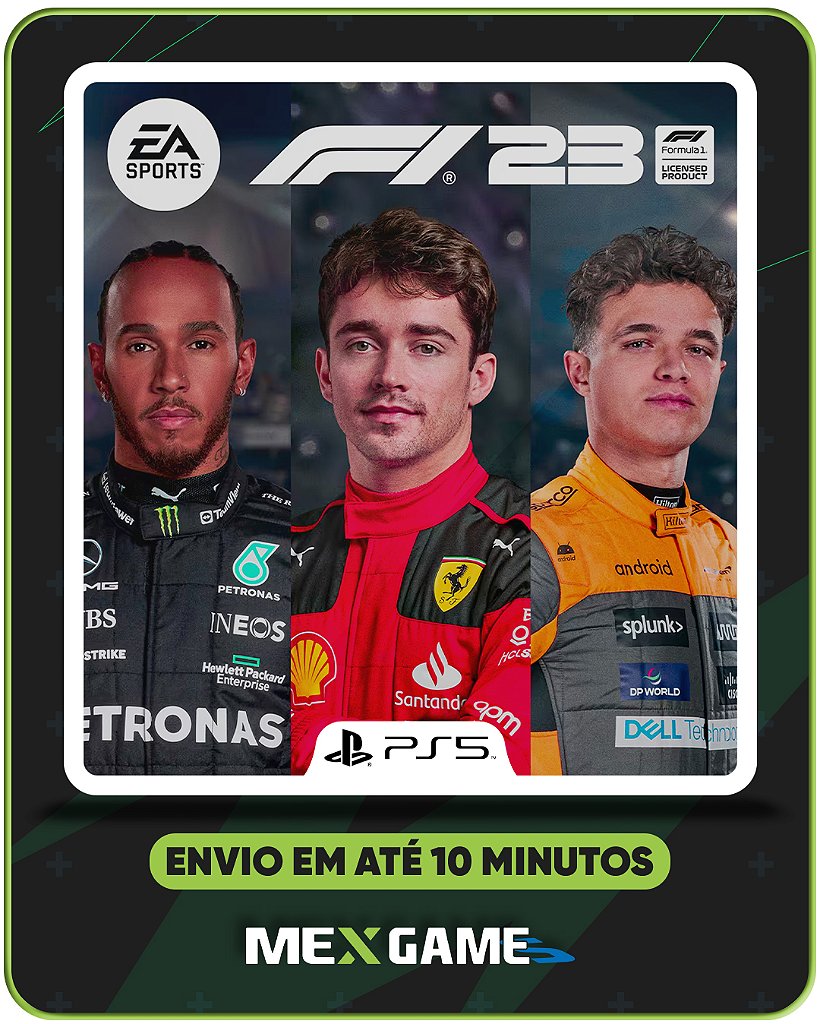 F1 23 - PS5 - MÍDIA DIGITAL