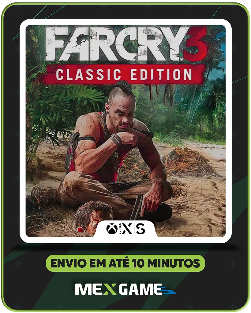 FAR CRY 3 - XBOX SERIES X|S- MÍDIA DIGITAL