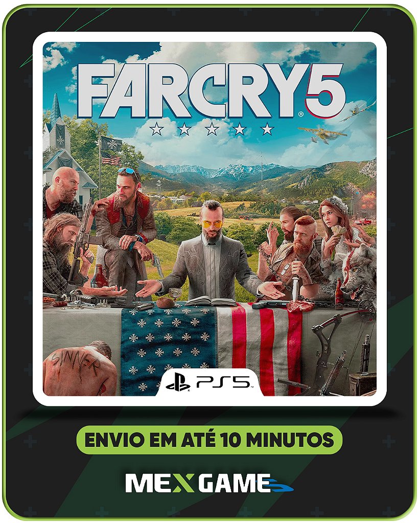 FAR CRY 5 - PS5 - MÍDIA DIGITAL