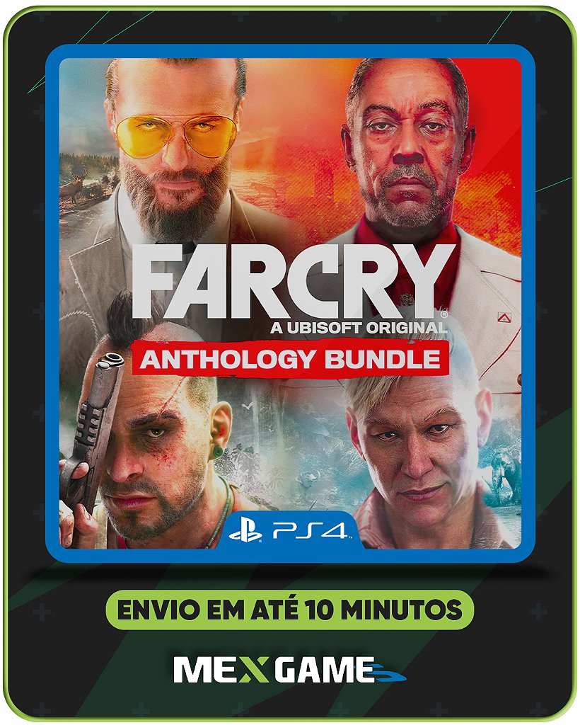 FAR CRY ANTHOLOGY - PS4 - MÍDIA DIGITAL