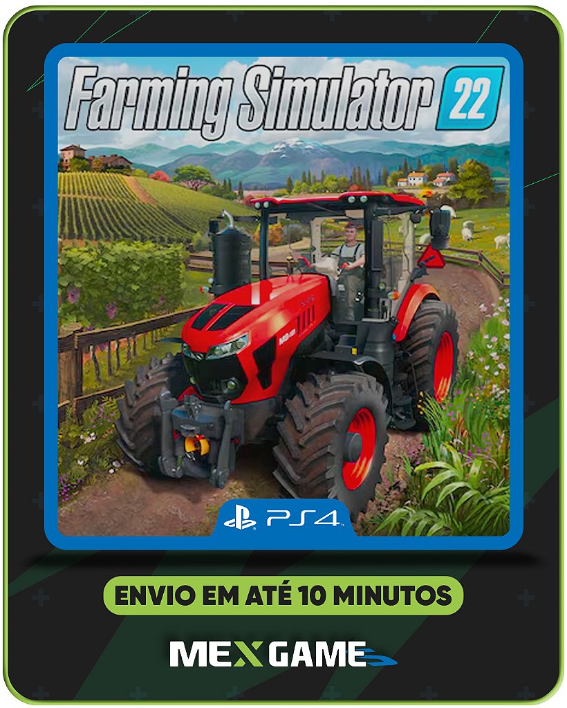 FARMING SIMULATOR 22 - PS4 - MÍDIA DIGITAL