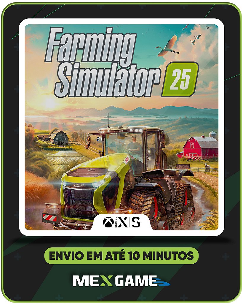 FARMING SIMULATOR 25 - XBOX SERIES X|S- MÍDIA DIGITAL