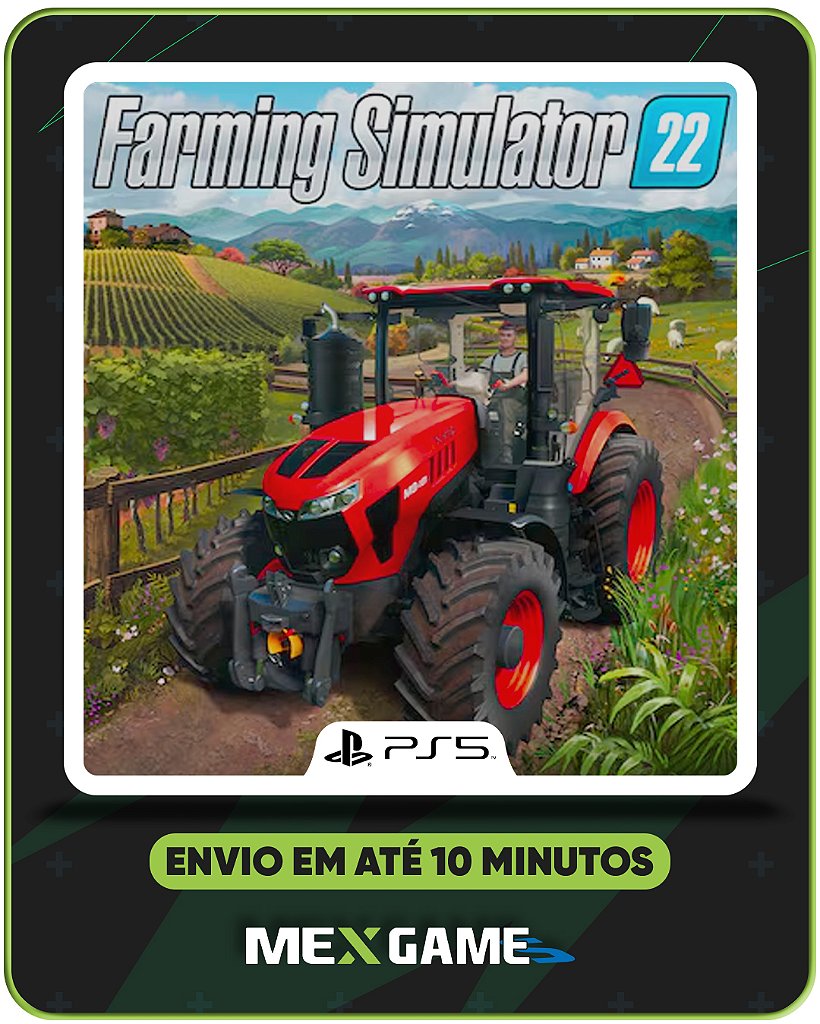 FARMING SIMULATOR 22 - PS5 - MÍDIA DIGITAL