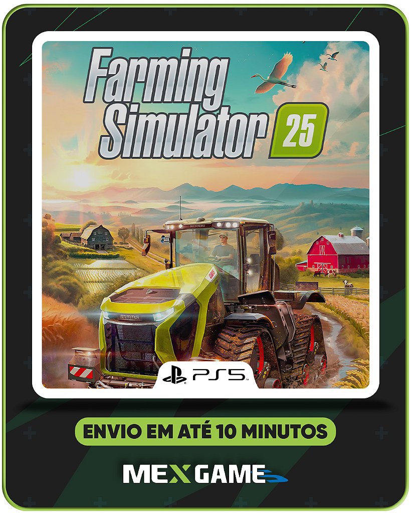 FARMING SIMULATOR 25 - PS5 - MÍDIA DIGITAL