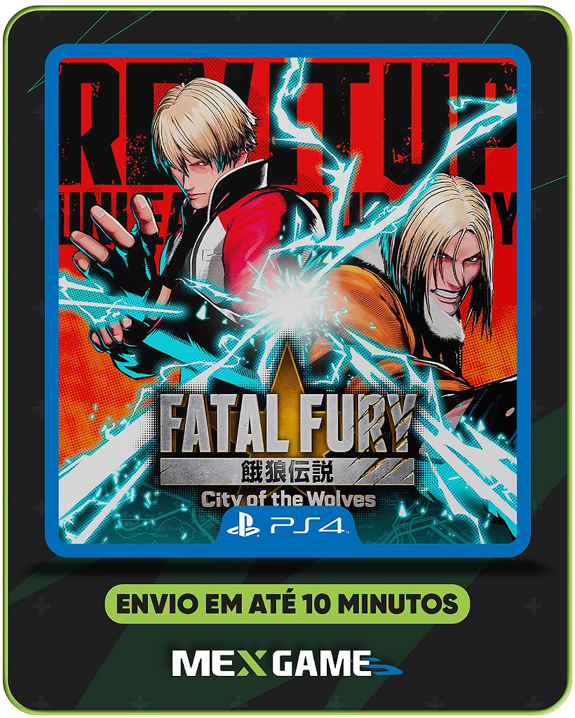 FATAL FURY - PS4 - MÍDIA DIGITAL