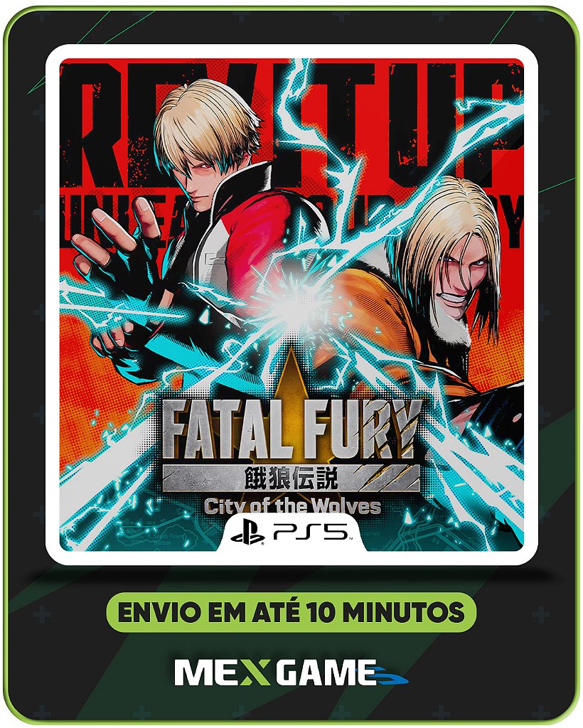 FATAL FURY - PS5 - MÍDIA DIGITAL