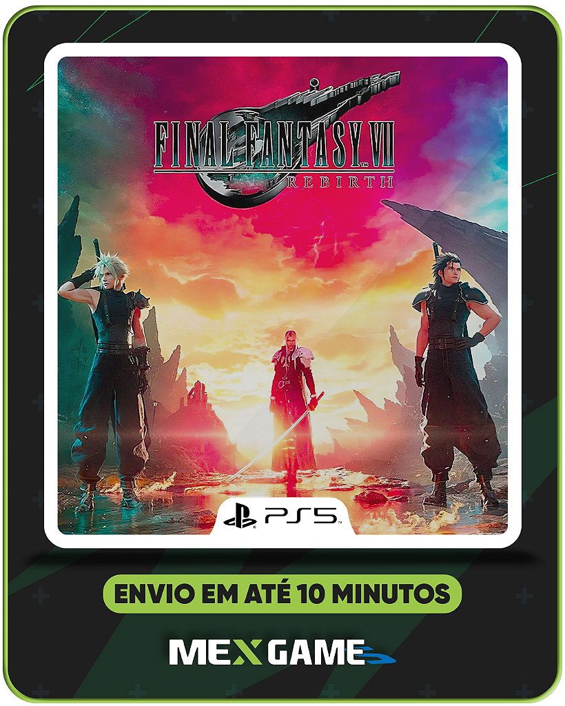 FINAL FANTASY VII REBIRTH - PS5 - MÍDIA DIGITAL
