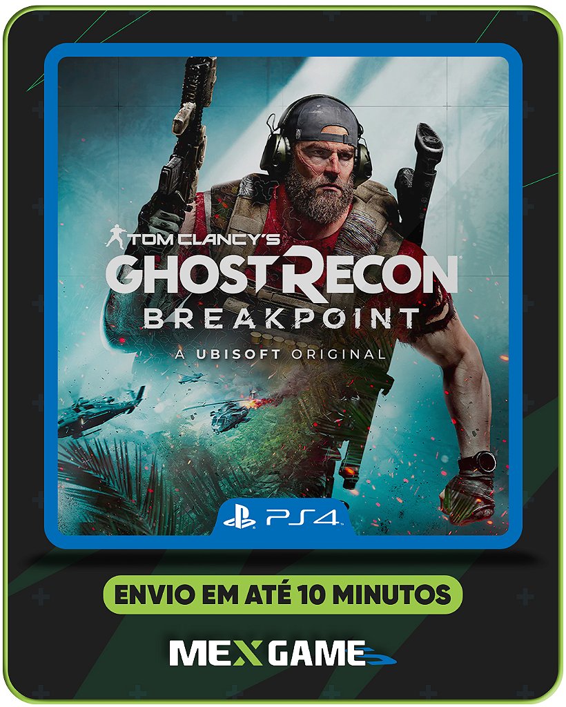 GHOST RECON BREAKPOINT - PS4 - MÍDIA DIGITAL