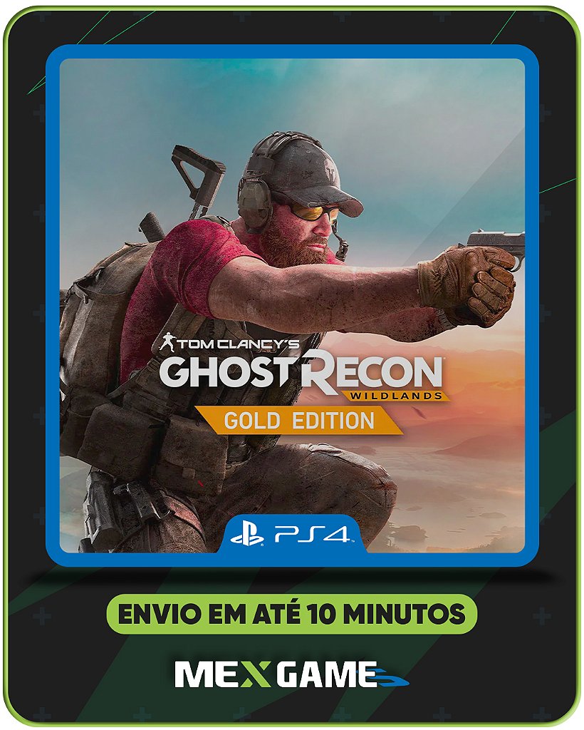 GHOST RECON WILDLANDS GOLD - PS4 - MÍDIA DIGITAL
