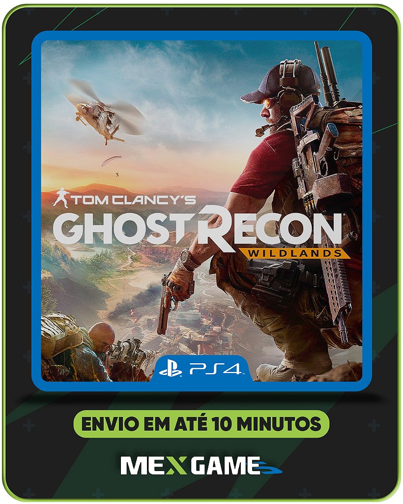 GHOST RECON WILDLANDS - PS4 - MÍDIA DIGITAL