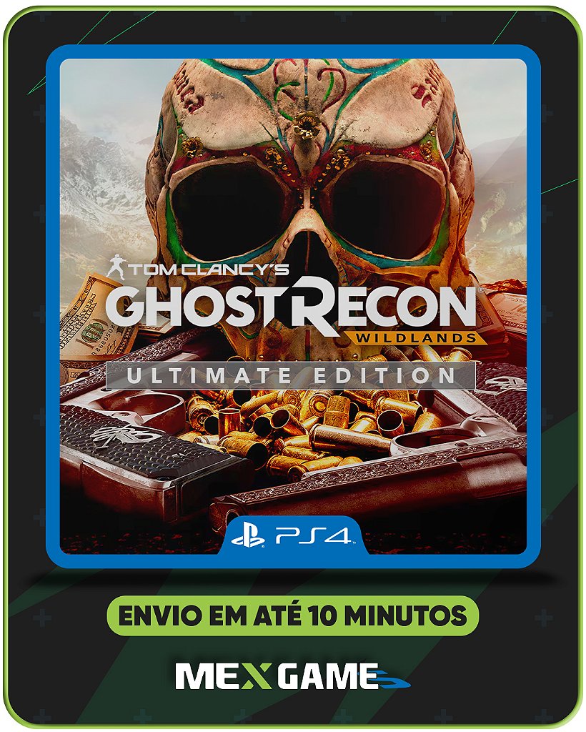 GHOST RECON WILDLANDS ULTIMATE EDITION - PS4 - MÍDIA DIGITAL