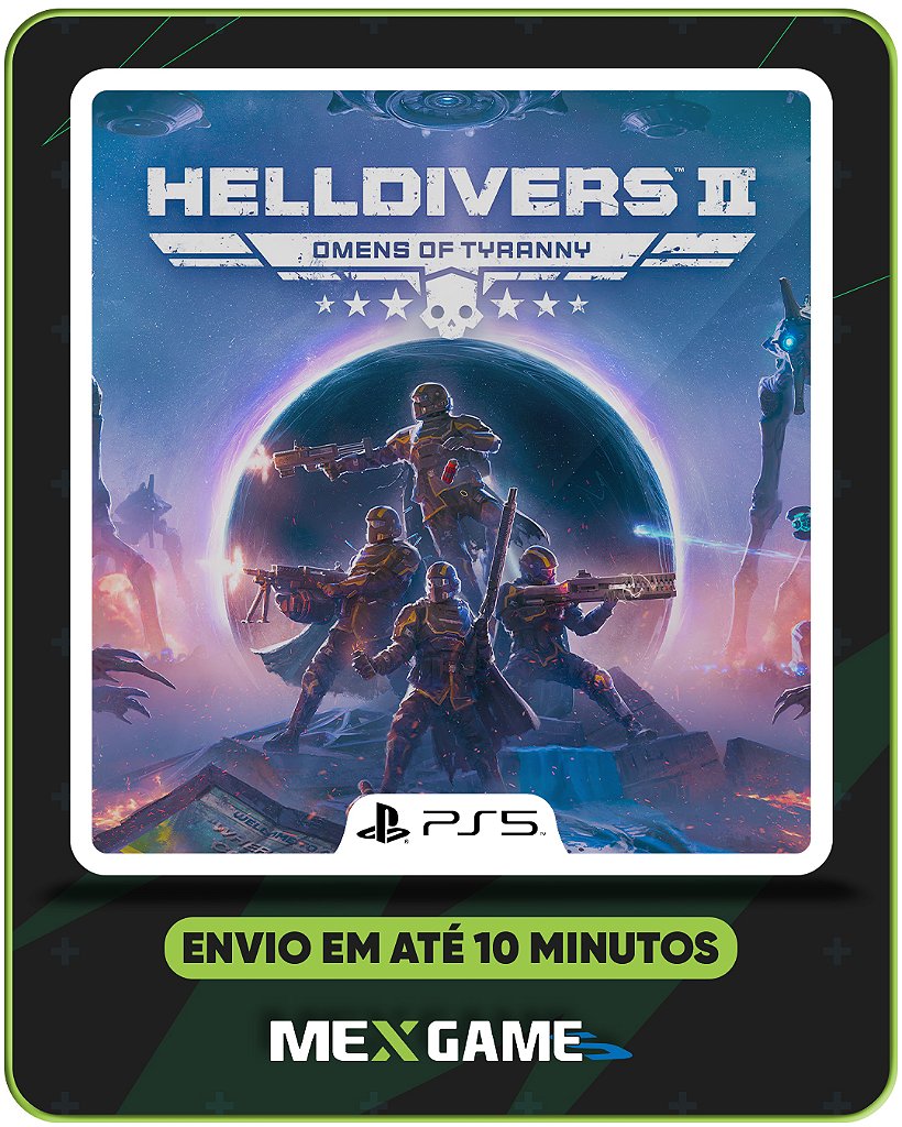 HELLDIVERS 2 - PS5 - MÍDIA DIGITAL