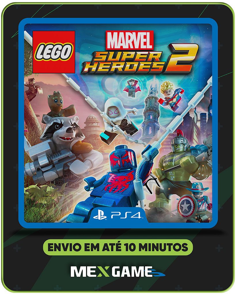 LEGO MARVEL SUPER HEROES 2 - PS4 - MÍDIA DIGITAL