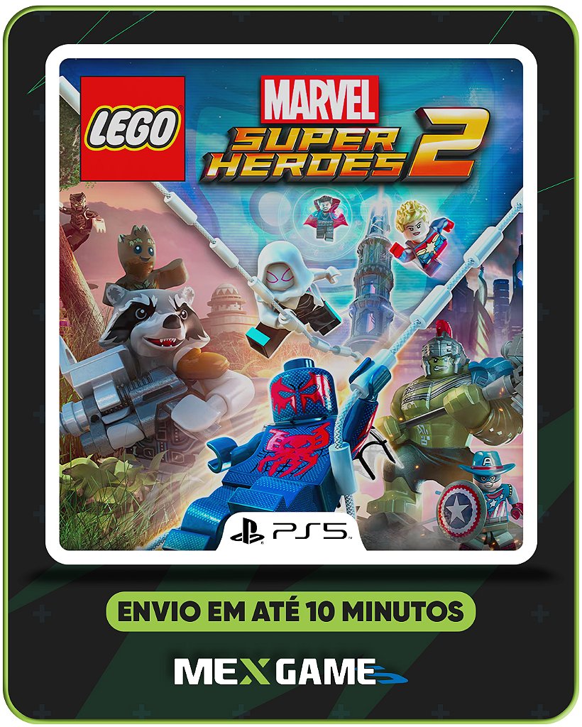 LEGO MARVEL SUPER HEROES 2 - PS5 - MÍDIA DIGITAL