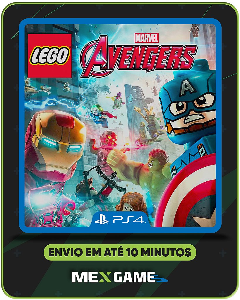 LEGO MARVEL AVENGERS - PS4 - MÍDIA DIGITAL