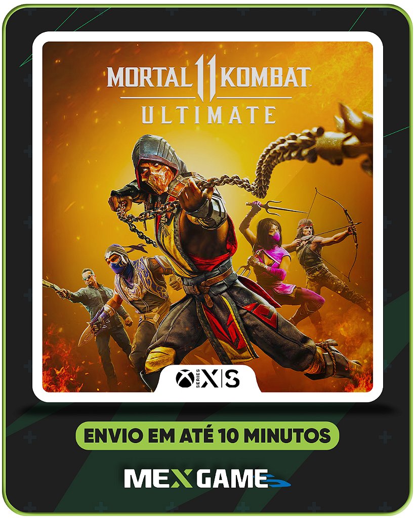 MORTAL KOMBAT 11 ULTIMATE - XBOX SERIES X|S- MÍDIA DIGITAL