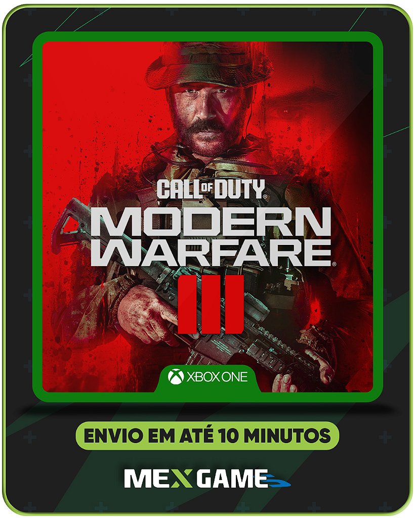 CALL OF DUTY MODERN WARFARE 3 - XBOX ONE- MÍDIA DIGITAL