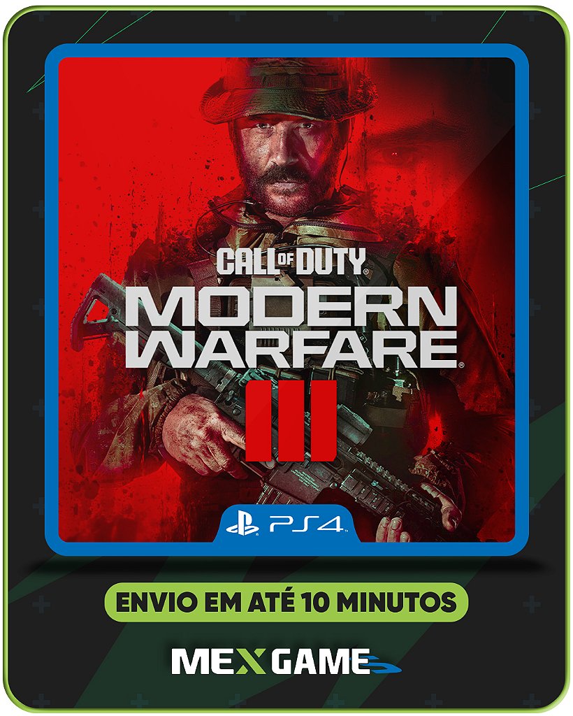 CALL OF DUTY MODERN WARFARE 3 - PS4 - MÍDIA DIGITAL