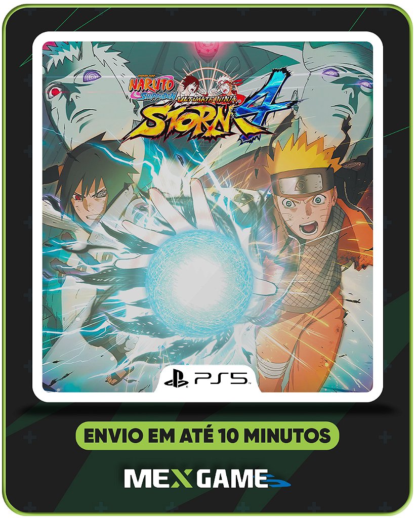NARUTO STORM 4 - PS5 - MÍDIA DIGITAL