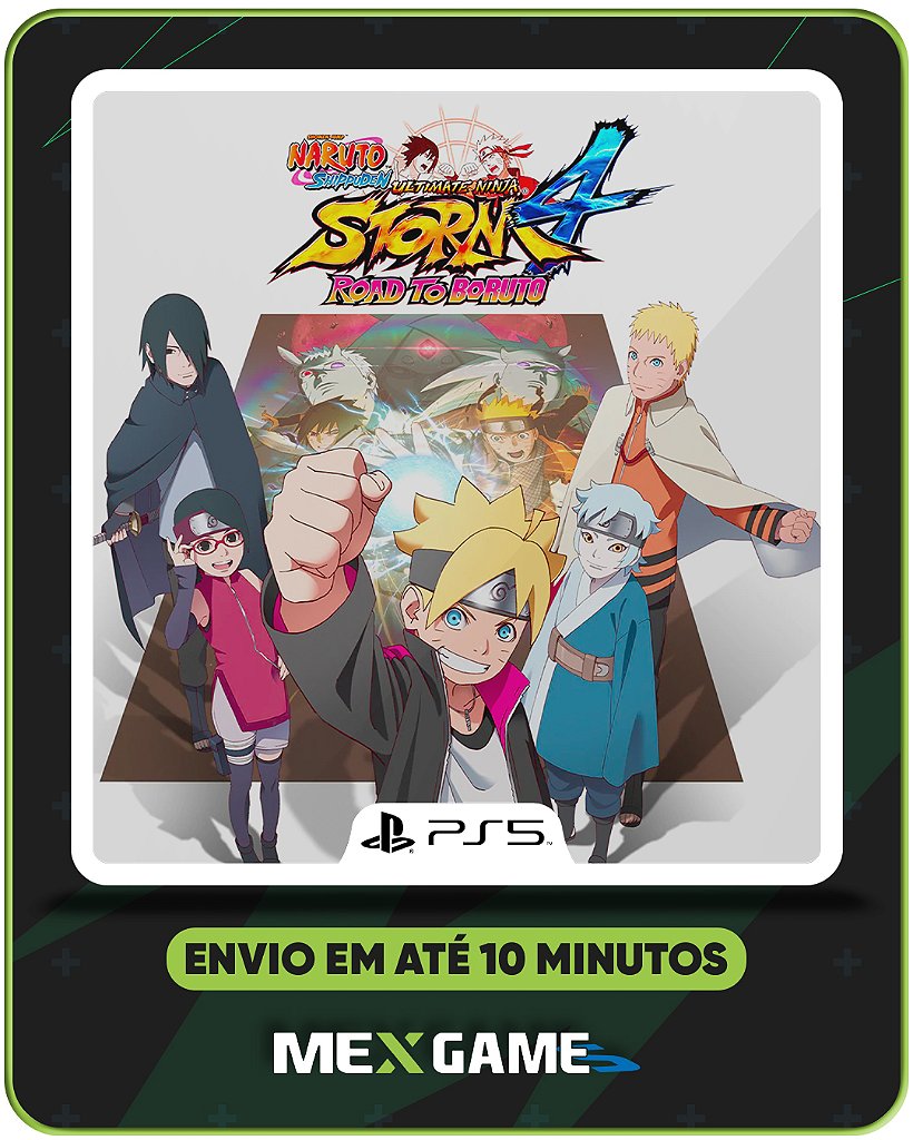 NARUTO STORM 4 ROAD TO BORUTO - PS5 - MÍDIA DIGITAL
