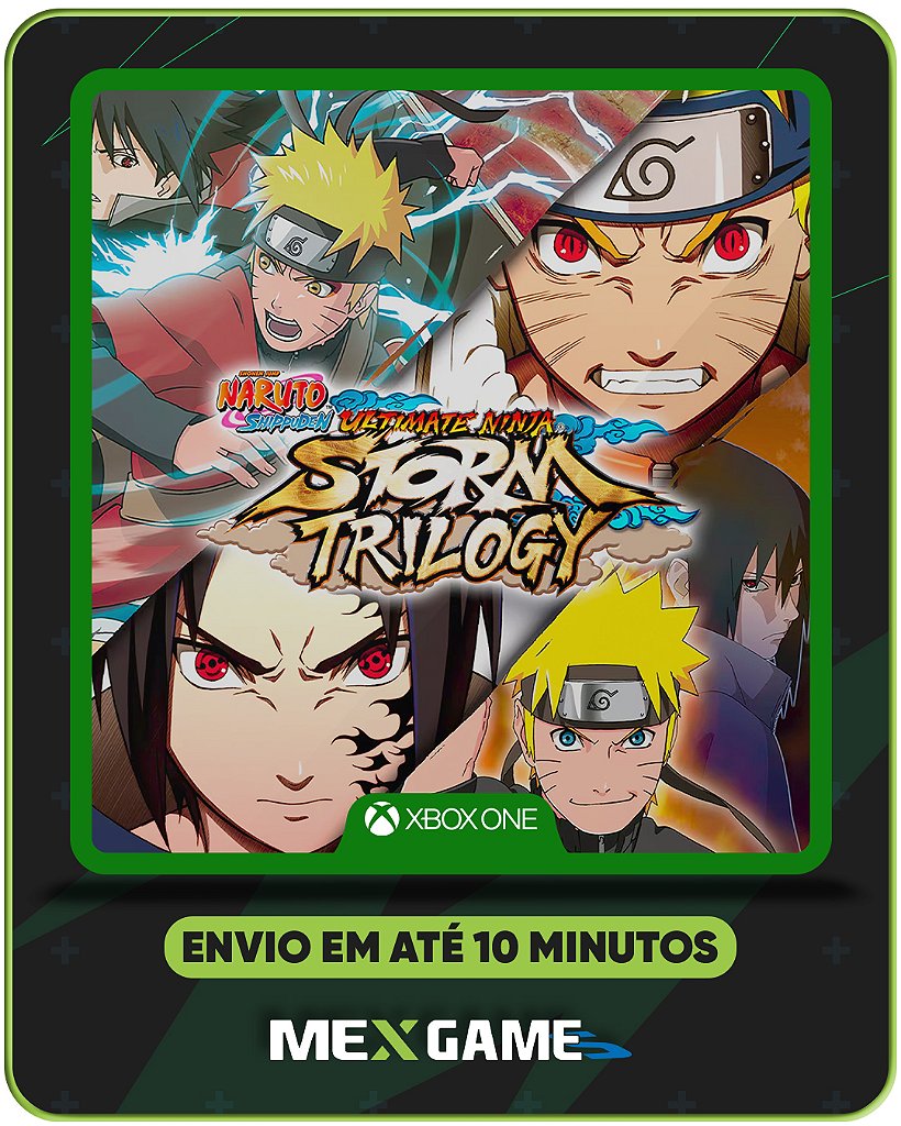 NARUTO STORM TRILOGY- XBOX ONE - MÍDIA DIGITAL