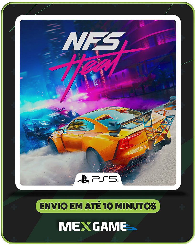 NEED FOR SPEED HEAT - PS5 - MÍDIA DIGITAL