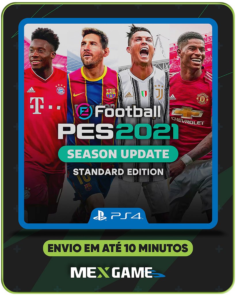 PES 21 - PS4 - MÍDIA DIGITAL